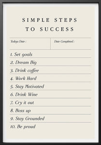 Simple steps to success Kim Rose 