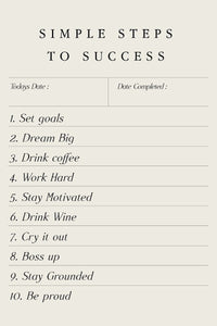 Simple steps to success Kim Rose 