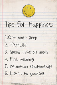 Tips For Happiness Smiley 