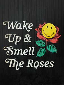 Wake Up And Smell The Roses Smiley 