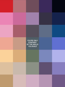 Walls You Build - Color Coded IKONICK Original 