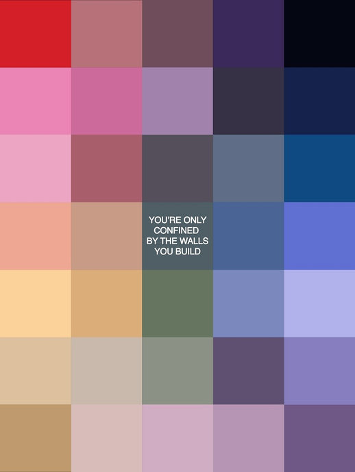 Walls You Build - Color Coded IKONICK Original 