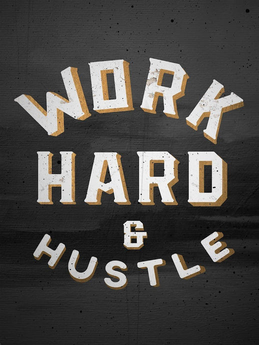 Work Hard & Hustle IKONICK Original 