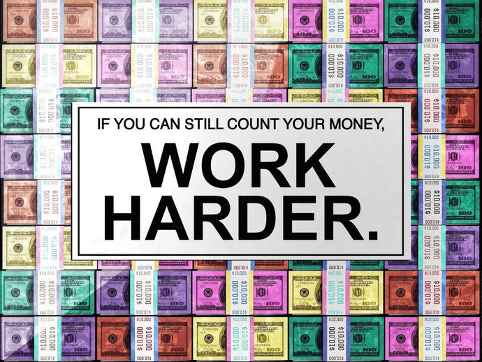 Work Harder. ( Pastel Edition ) IKONICK Original 