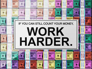 Work Harder. ( Pastel Edition ) IKONICK Original 